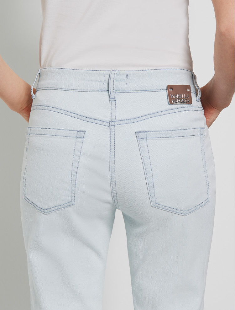 Джинсы Slim Slim fit для женщин (461044), цвет Синий - №5