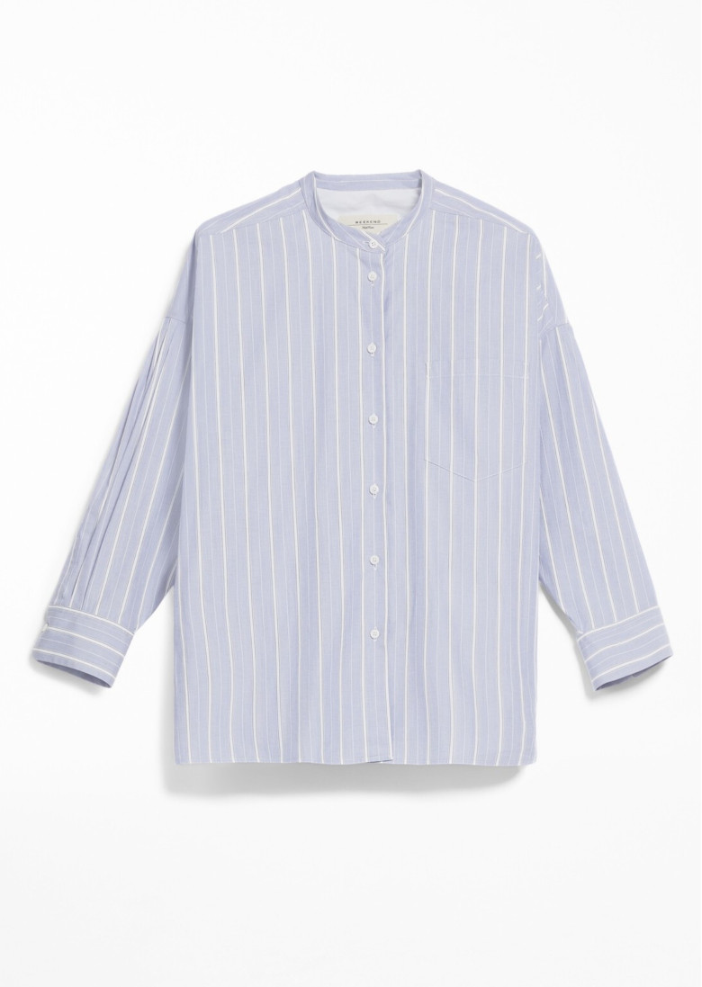 Рубашка с 3/4 рукавом Relaxed Fit: свободный крой для максимального комфорта.