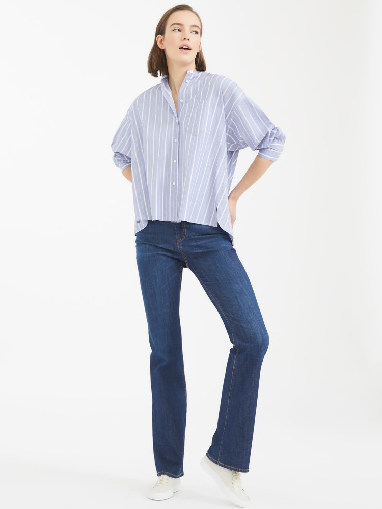 Сорочка з 3/4 рукавом Relaxed Fit — фото 3