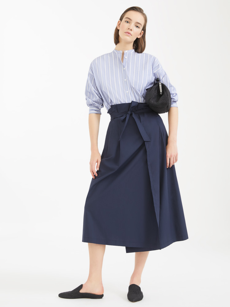 Юбка макси Regular fit для женщин (461317), цвет Синий - №6
