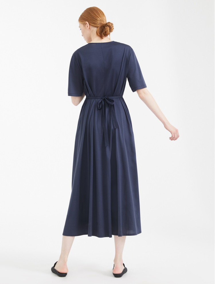 Сукні максі Regular fit для жінок (461318), колір Синій - №2