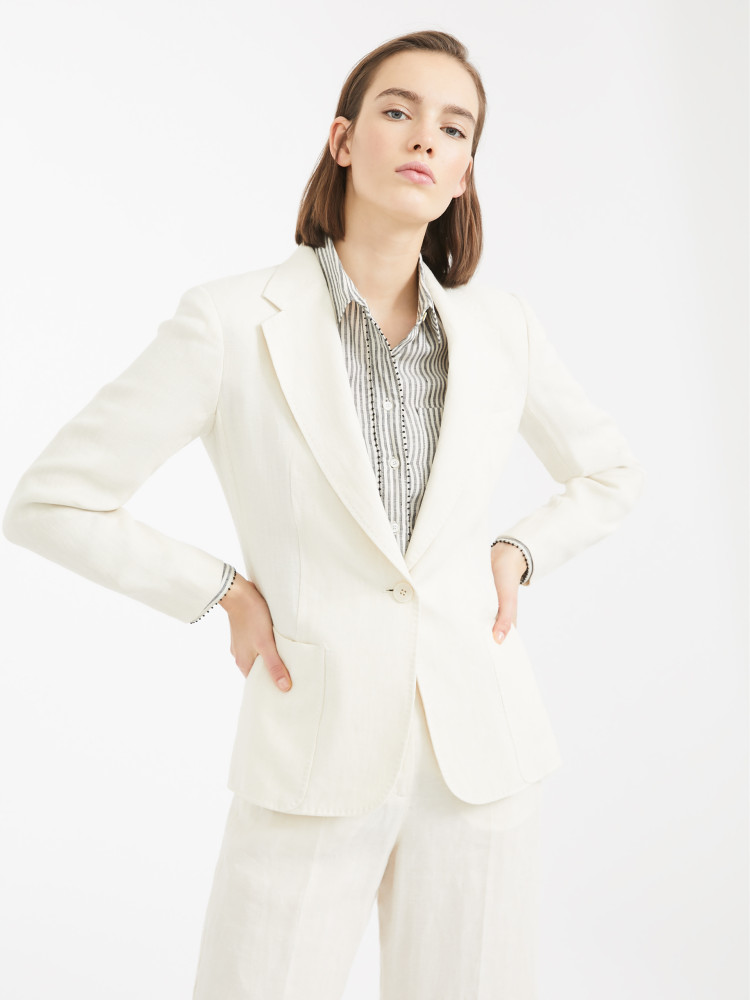 Жакет Regular fit для жінок (461322), колір Молочний - №4