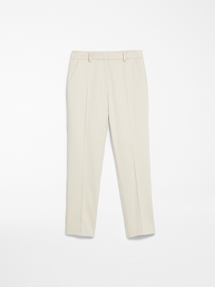 Брюки повседневные Slim fit для женщин (461327), цвет Бежевый - №1