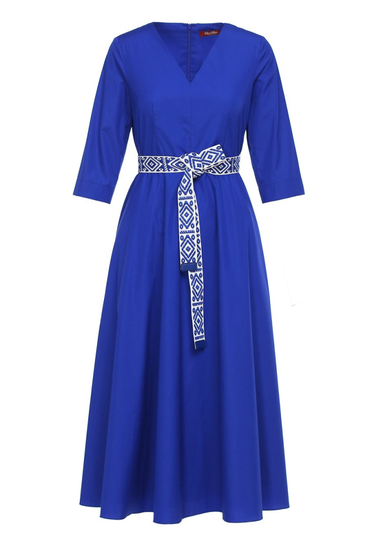 Платья макси Regular fit для женщин (461345), цвет Синий - №1