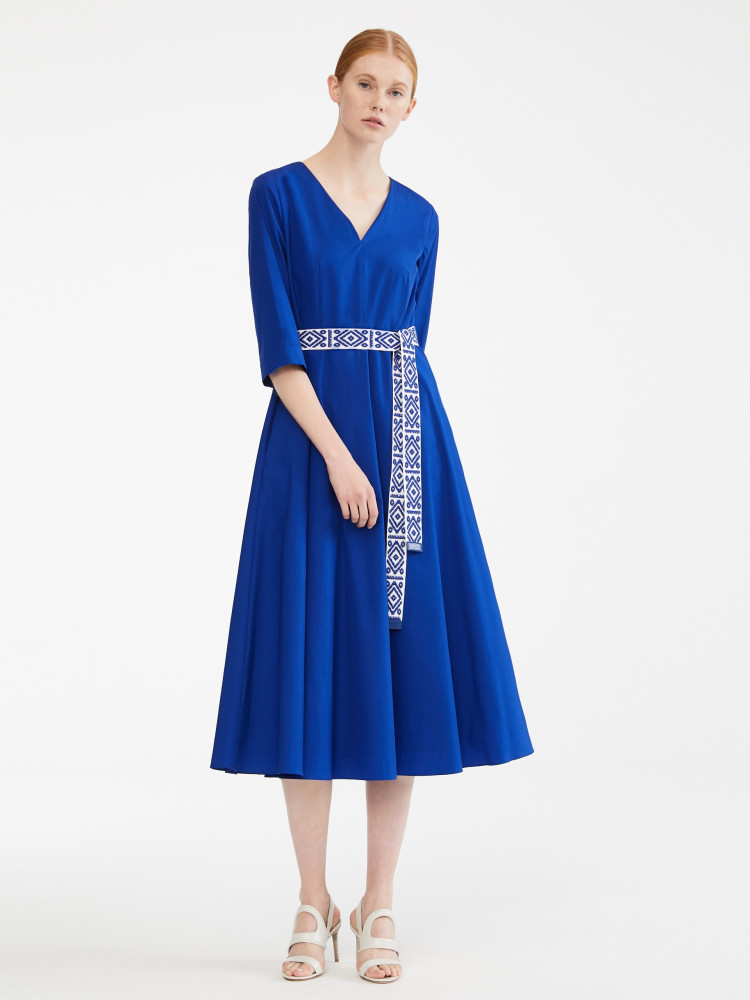 Платья макси Regular fit для женщин (461345), цвет Синий - №4
