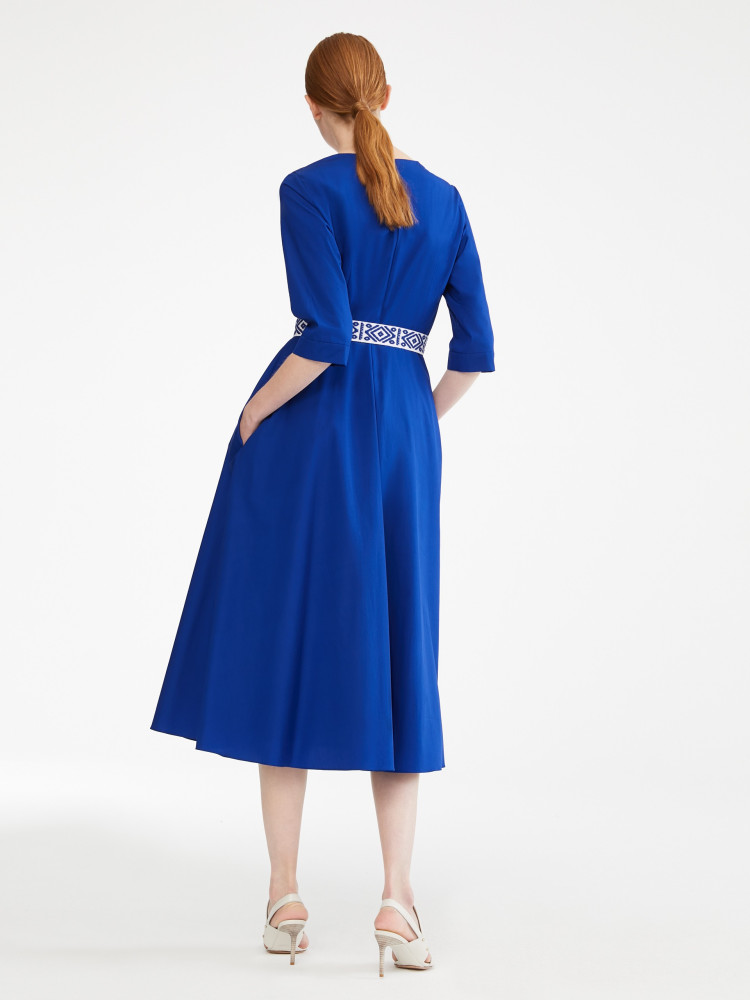 Платья макси Regular fit для женщин (461345), цвет Синий - №6