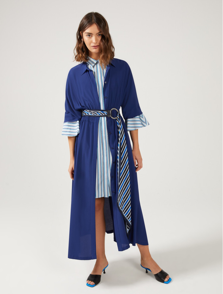 Платья миди Regular fit для женщин (461365), цвет Синий - №4