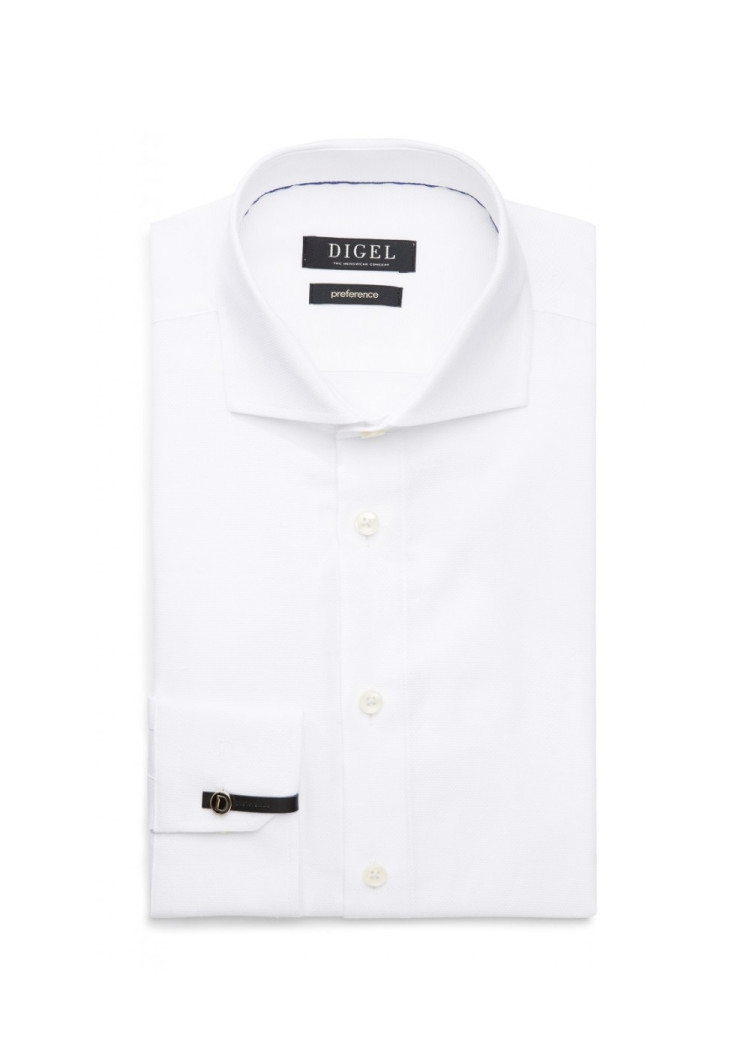 Сорочка деловая Regular fit для мужчин (461475), цвет Белый - №1