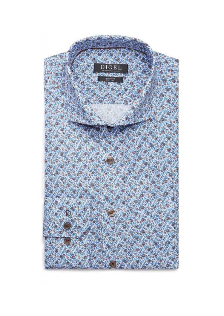 Сорочка повседневная Regular fit для мужчин (461491), цвет Синий - №1