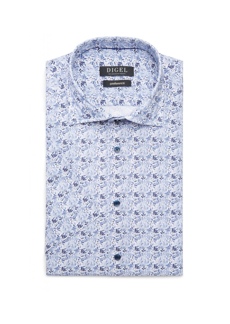 Сорочка повседневная Slim fit для мужчин (461492), цвет Белый - №1