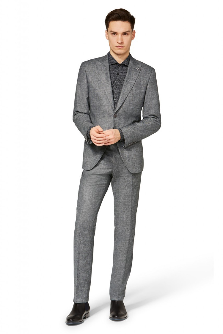 Пиджак кэжуал Slim fit для мужчин (461541), цвет Серый - №2