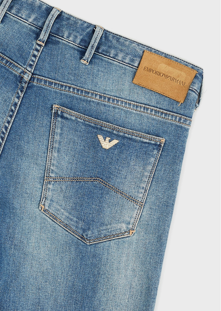 Джинси Slim Slim fit для чоловіків (462040), колір Синій - №2