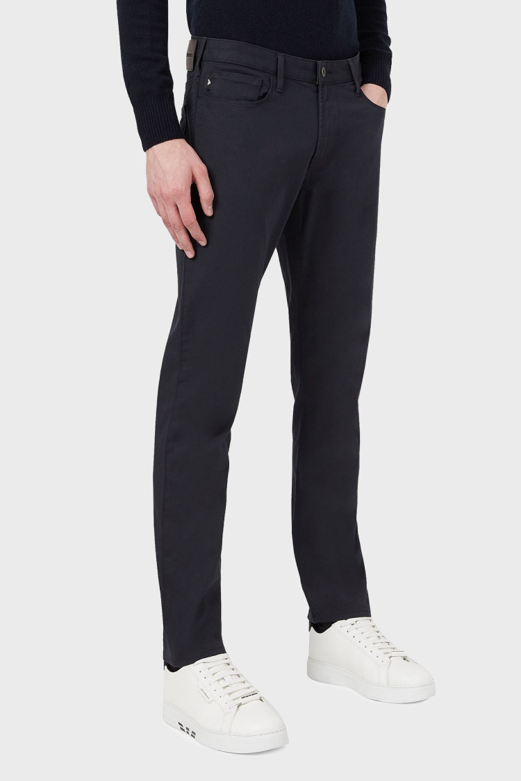 Брюки 5 карманів Slim Slim fit для чоловіків (462054), колір Синій - №2