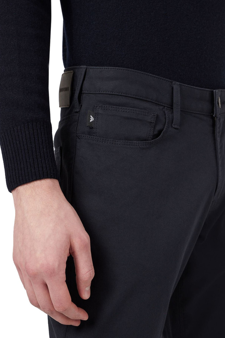 Брюки 5 карманів Slim Slim fit для чоловіків (462054), колір Синій - №4