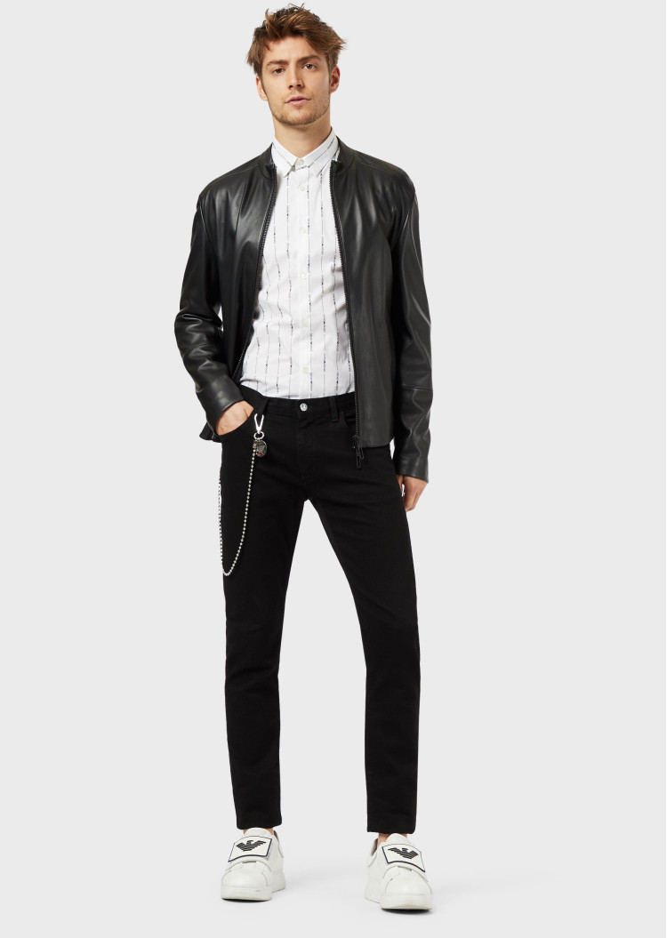Сорочка повсякденна Slim fit для чоловіків (462057), колір Білий - №3