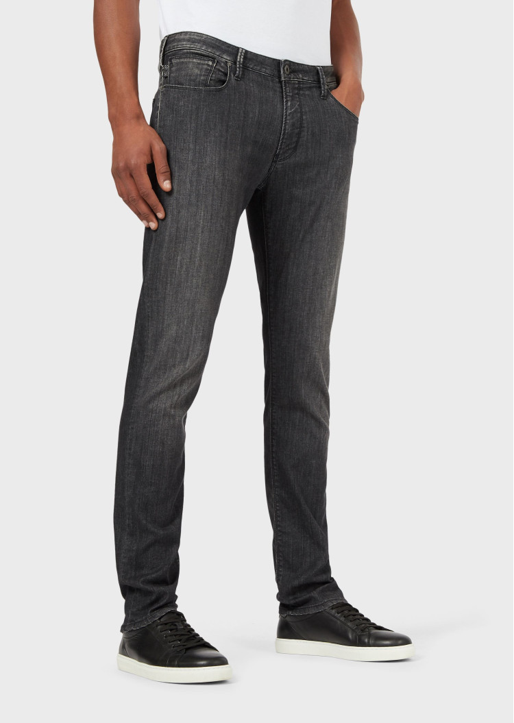 Джинси Slim Slim fit Середня для чоловіків (462065), колір Сірий - №5