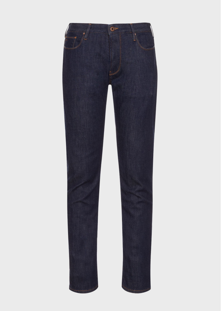 Джинси Slim Slim fit для чоловіків (462068), колір Синій - №1