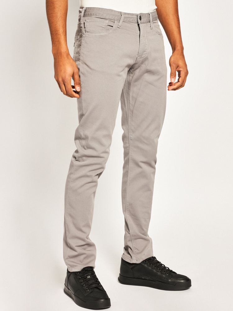 Брюки 5 карманів Slim Slim fit Низька для чоловіків (462070), колір Сірий - №2
