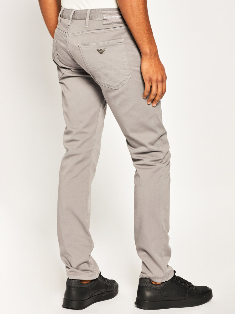 Брюки 5 карманів Slim Slim fit Низька для чоловіків (462070), колір Сірий - №3