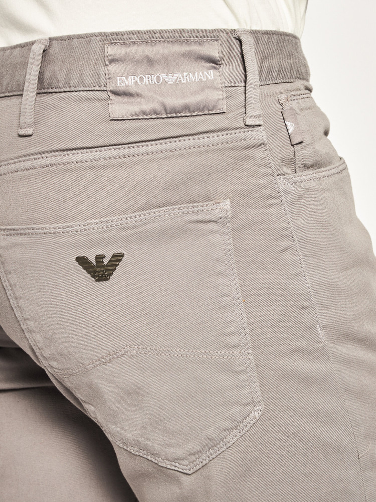 Брюки 5 карманів Slim Slim fit Низька для чоловіків (462070), колір Сірий - №5