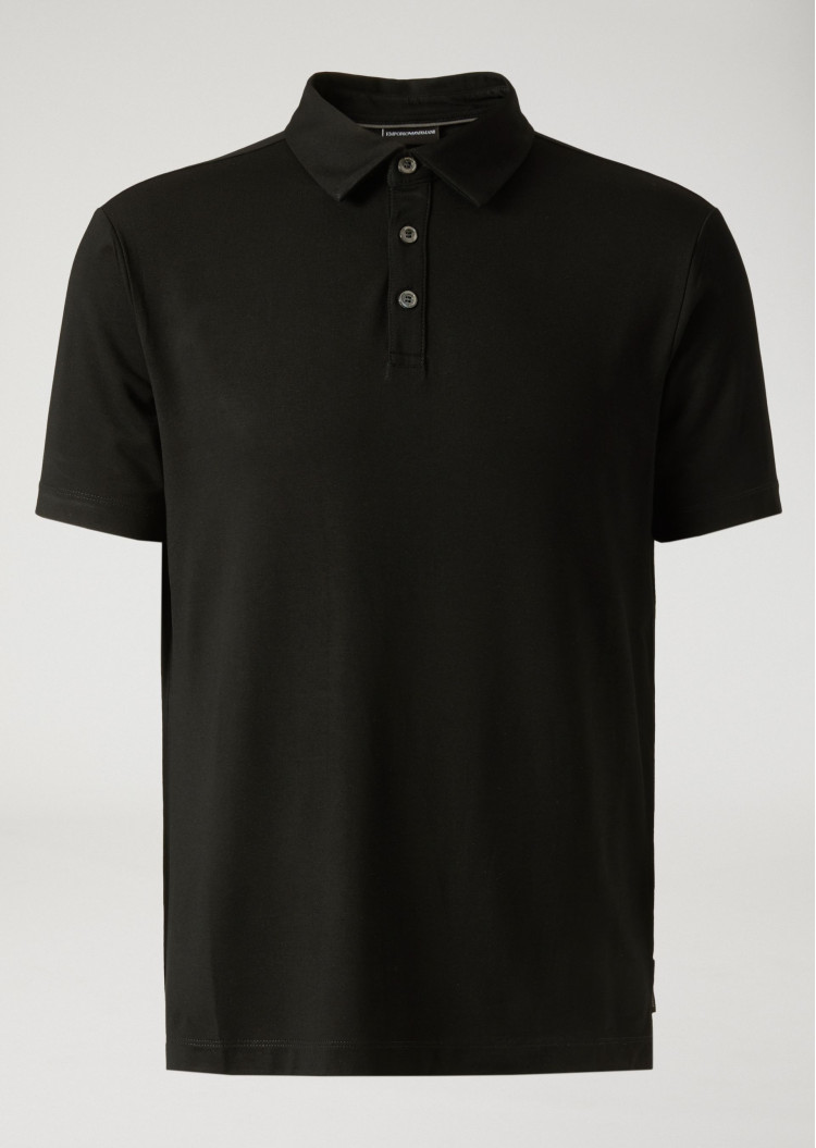 Поло Regular fit для мужчин (462089), цвет Черный - №1