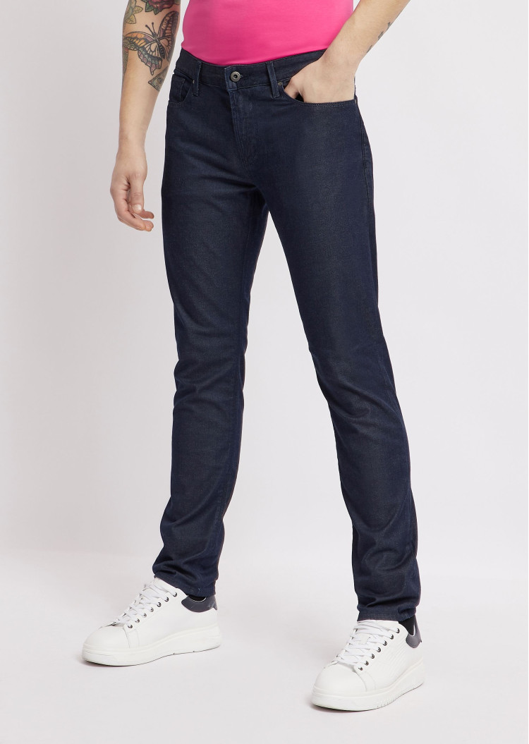 Джинсы Slim Slim fit для мужчин (462090), цвет Синий - №2