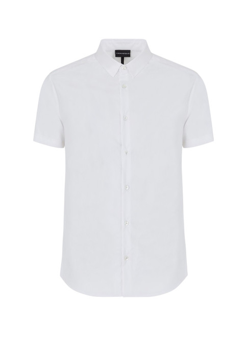 Сорочка повседневная с коротким рукавом Slim Fit