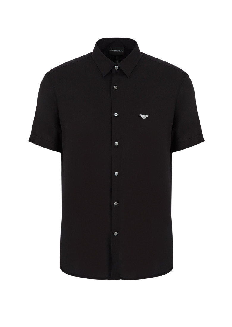 Сорочка повсякденна з коротким рукавом Slim fit