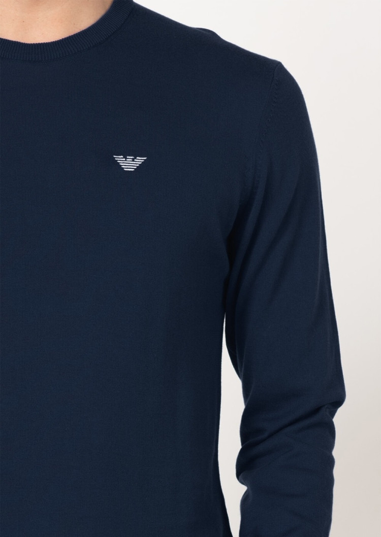 Джемпер Regular fit для мужчин (462125), цвет Синий - №4