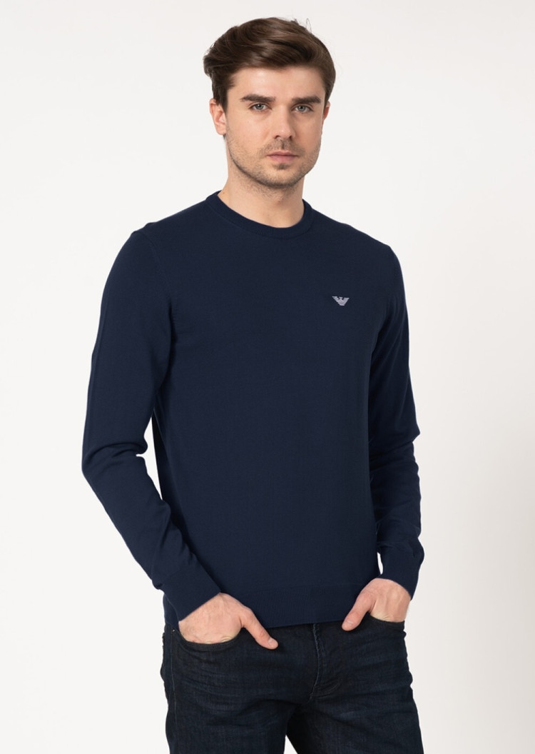 Джемпер Regular fit для мужчин (462125), цвет Синий - №5