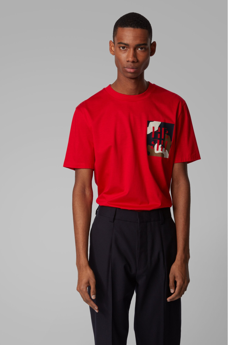 Футболка Regular fit для чоловіків (462436), колір Червоний - №2