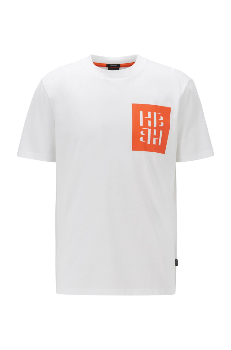 Футболка Regular fit для чоловіків (462437), колір Білий - №1