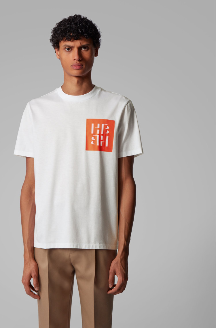 Футболка Regular fit для чоловіків (462437), колір Білий - №2
