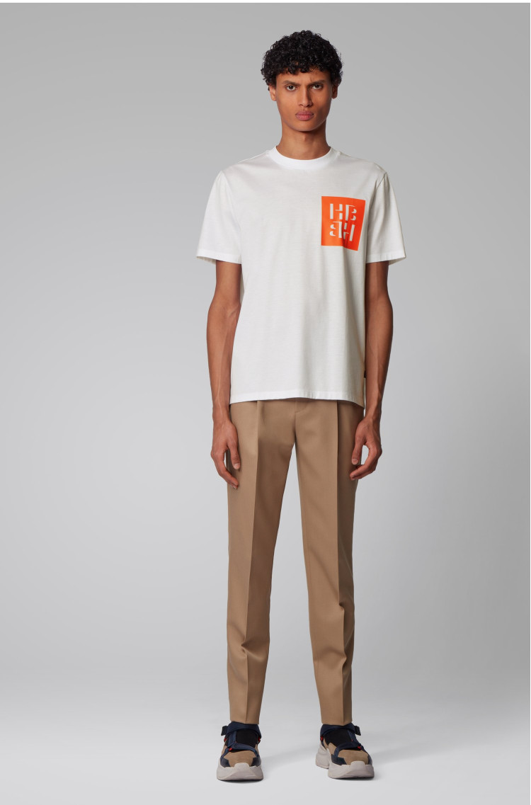 Футболка Regular fit для чоловіків (462437), колір Білий - №3
