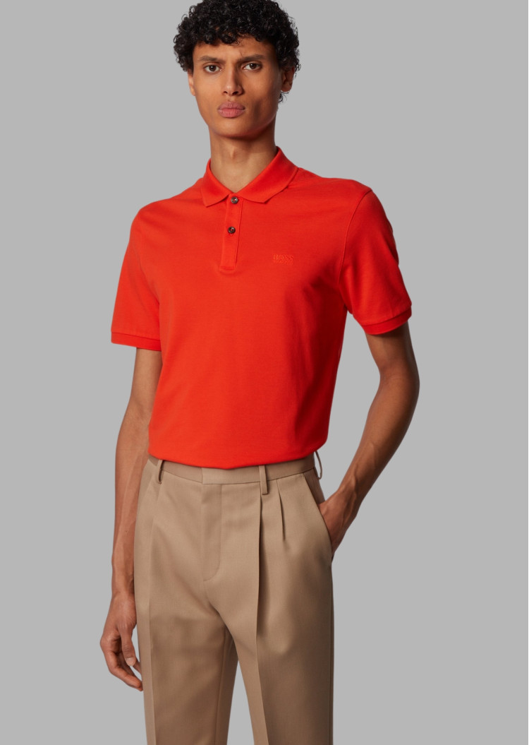Поло Regular Fit для чоловіків (462438), колір Помаранчевий - №2