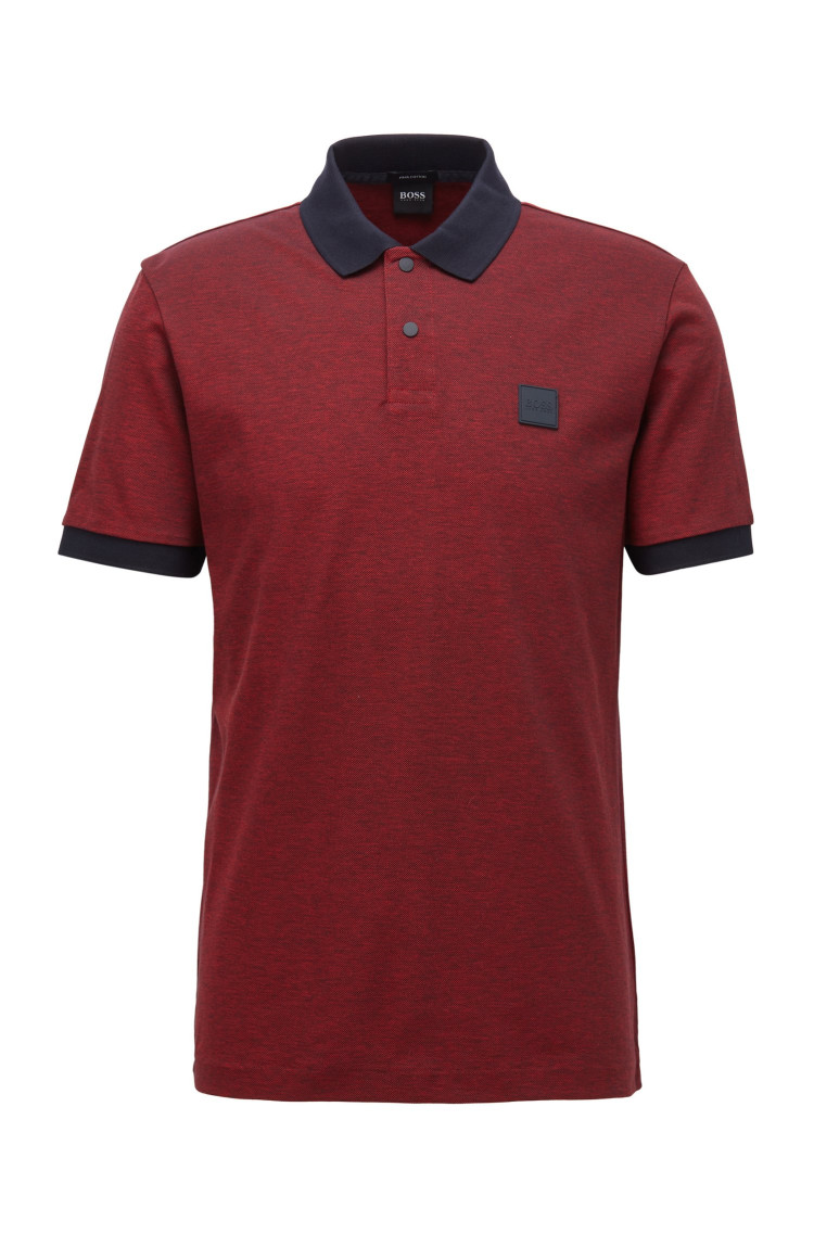 Поло Regular fit для чоловіків (462444), колір Червоний - №1