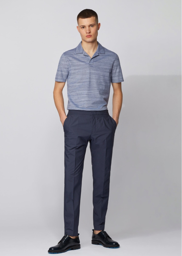 Поло Regular fit для мужчин (462450), цвет Синий - №3