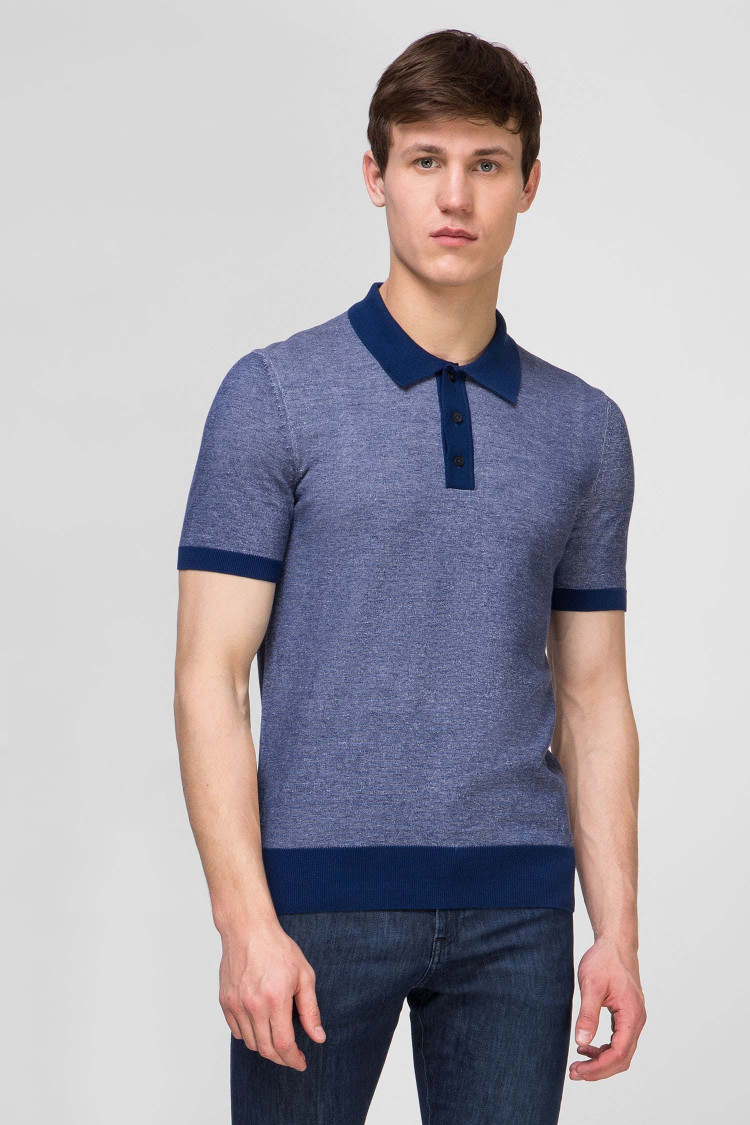 Поло Relaxed fit для мужчин (462462), цвет Синий - №5