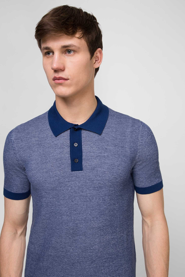 Поло Relaxed fit для мужчин (462462), цвет Синий - №6