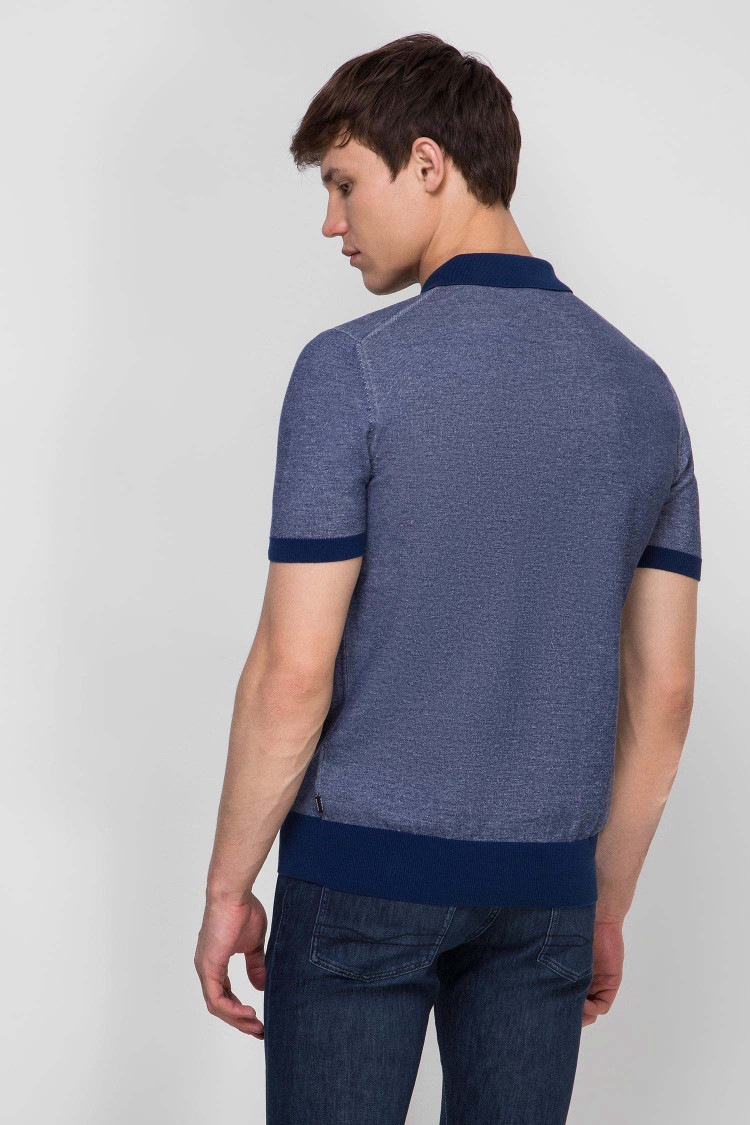 Поло Relaxed fit для мужчин (462462), цвет Синий - №7