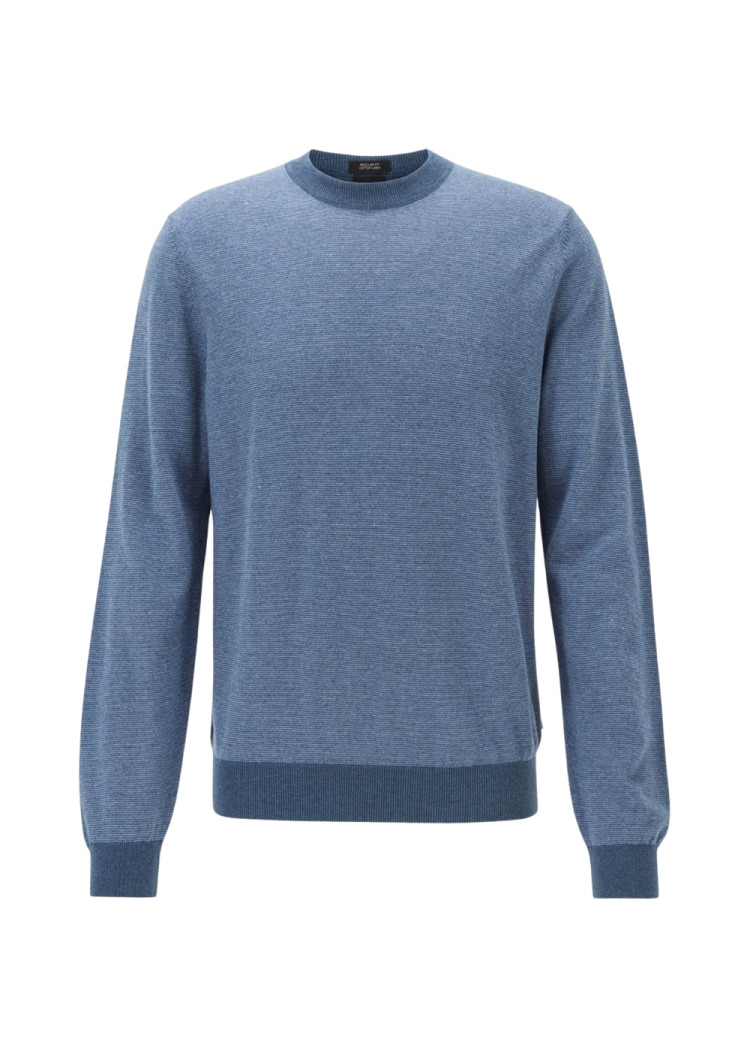 Джемпер Regular fit для мужчин (462470), цвет Синий - №1