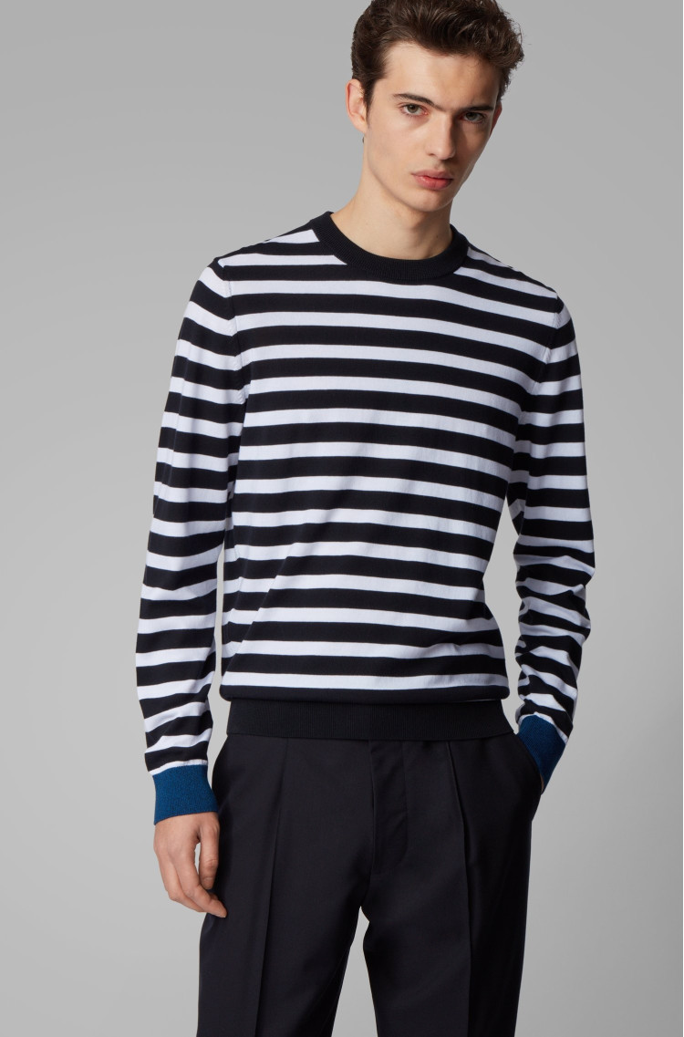 Джемпер Relaxed fit для чоловіків (462471), колір Білий - №2