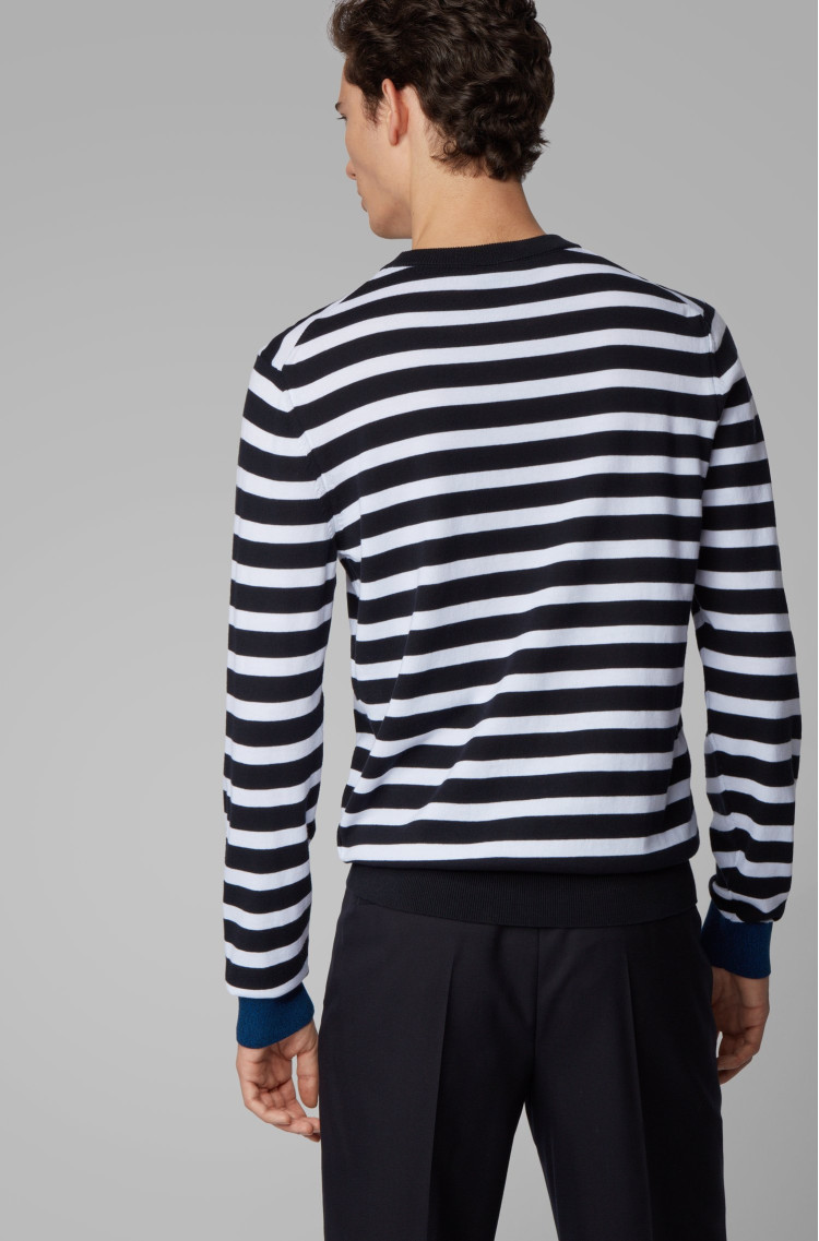Джемпер Relaxed fit для чоловіків (462471), колір Білий - №3