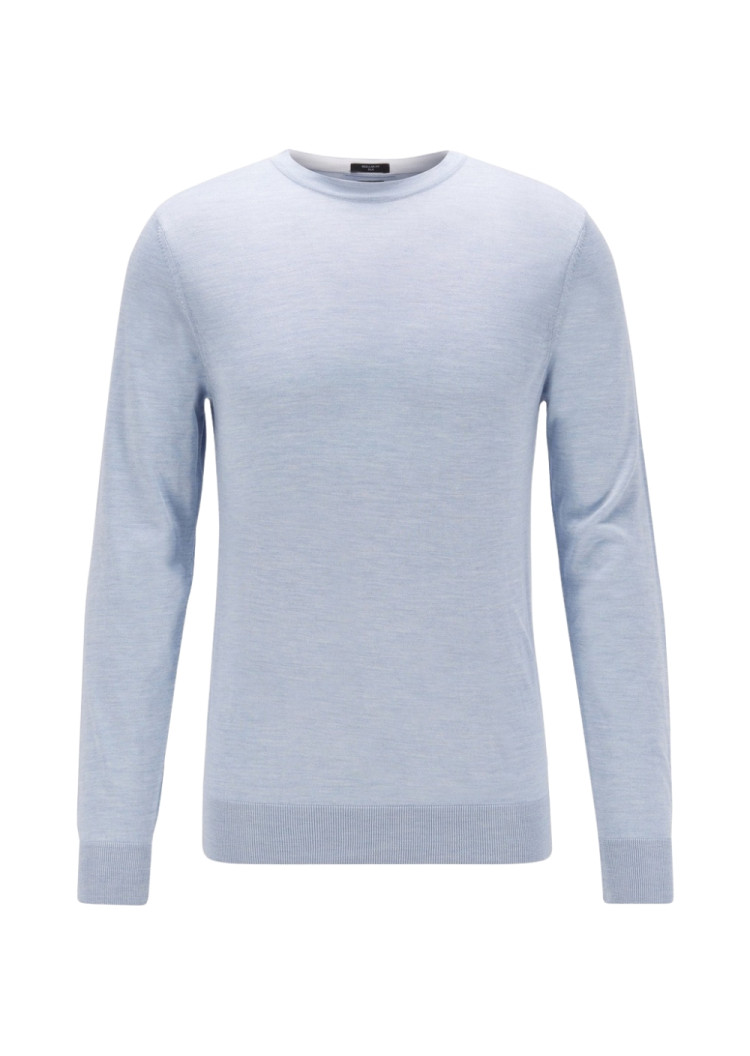 Джемпер Extra-slim fit для чоловіків (462473), колір Синій - №1