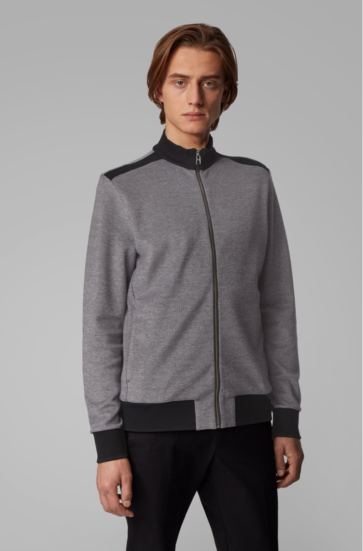 Спортивна кофта Relaxed fit для чоловіків (462474), колір Сірий - №2