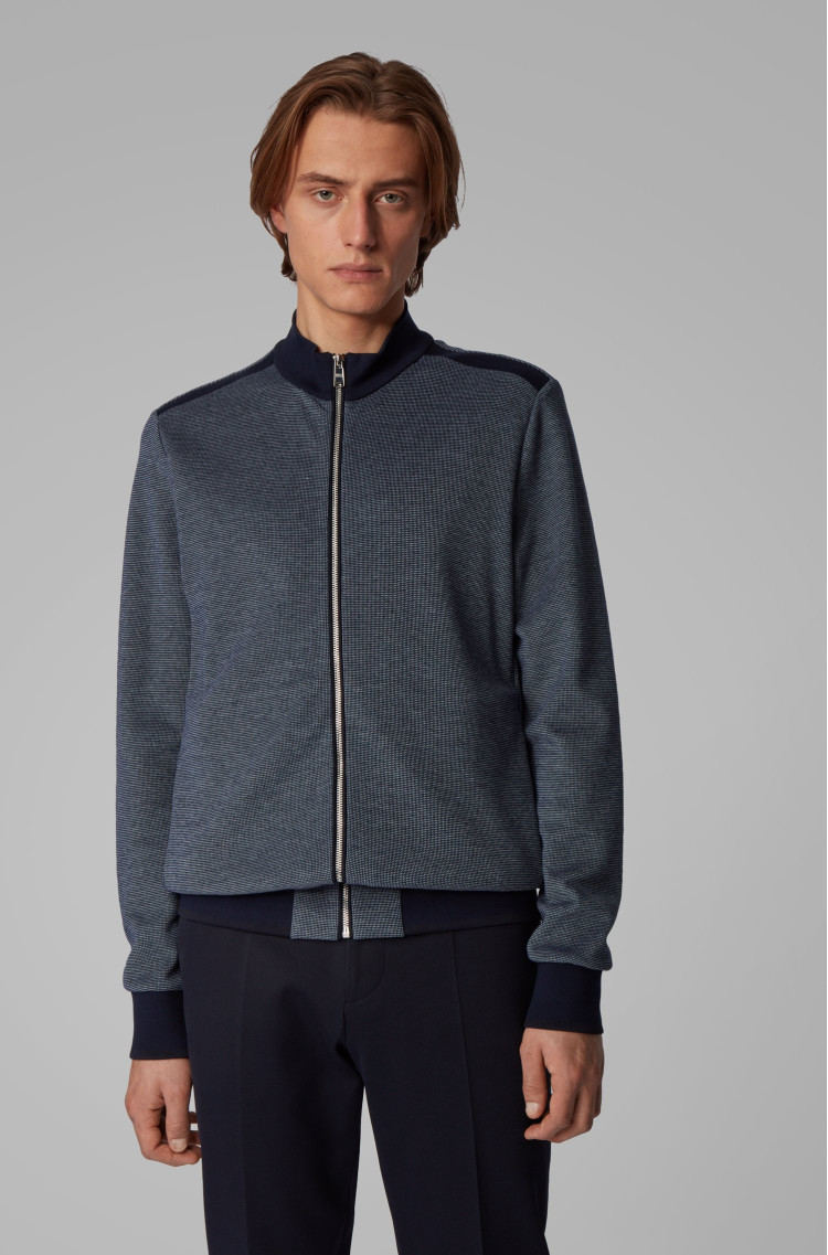 Спортивна кофта Relaxed fit для чоловіків (462475), колір Синій - №2