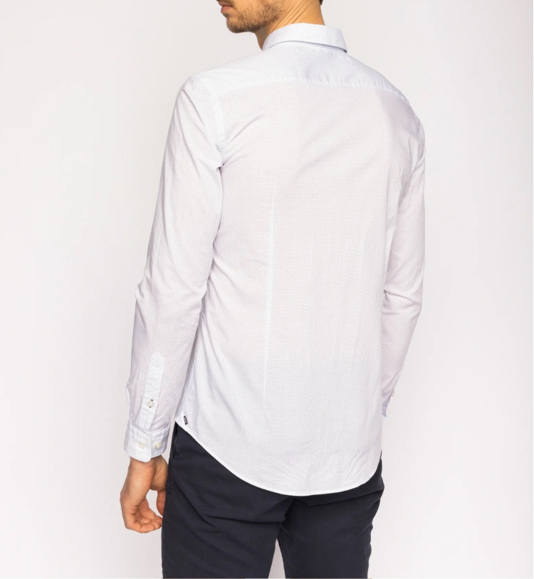 Сорочка деловая Slim Fit — фото 3