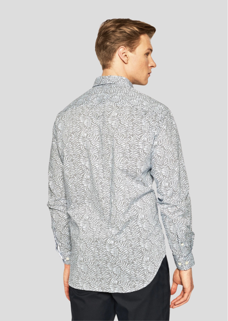 Сорочка повседневная Relaxed fit для мужчин (462494), цвет Белый - №3