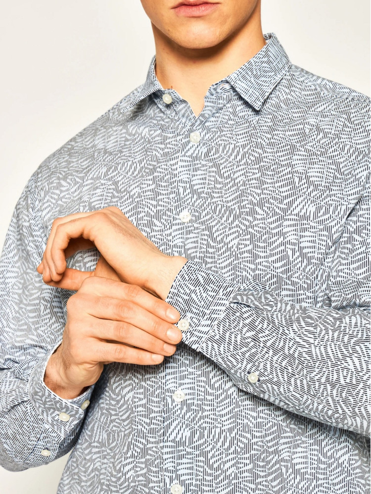 Сорочка повседневная Relaxed fit для мужчин (462494), цвет Белый - №4