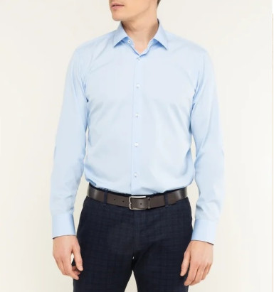 Сорочка формальна Regular Fit: класичний крій, середня свобода рухів.